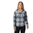 Mountain Hardwear Acadia Stretch Hooded Long Sleeve Shirt - Womens, Arctic Circle Bue, Small, 1732901449-S
