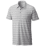 Mountain Hardwear ADL Striped Short Sleeve Polo - Men's -Heather Manta Grey-Small