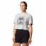 Mountain Hardwear Alpine Flowers Short Sleeve Tee - Womens, Hardwear Grey Heather, Small, 2025241057-H-S