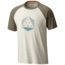 Mountain Hardwear Ascend Blocked Short Sleeve T-Heather Stone-Large