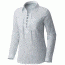 Mountain Hardwear Berryessa Long Sleeve Popover - Women's, River Mist, XS, 1764501420-XS