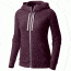 Mountain Hardwear Burned Out Full Zip Hoody - Women's, Dark Tannin, L, 1708711509-L