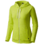 Mountain Hardwear Burned Out Full Zip Hoody - Women's, Sticky Note, Extra Small, 1708711717-XS