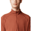 Mountain Hardwear Butter Up Half Zip Top - Mens, Iron Oxide, Large, 2084661218-L