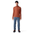 Mountain Hardwear Butter Up Half Zip Top - Mens, Iron Oxide, Large, 2084661218-L