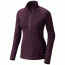 Mountain Hardwear Butterlicious Long Sleeve 1/2 Zip - Women's, Dark Tannin, XS, 1616101509-XS