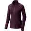 Mountain Hardwear Butterlicious Long Sleeve 1/2 Zip - Women's, Dark Tannin, M 1616101509-M