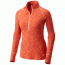 Mountain Hardwear Butterlicious Long Sleeve 1/2 Zip - Women's, Bright Ember, XL, 1616101868-XL