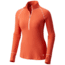 Mountain Hardwear Butterlicious Long Sleeve 1/2 Zip - Women's, Bright Ember, L 1616101868-L