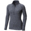 Mountain Hardwear Butterlicious Stripe Long Sleeve 1/2 Zi, Heather Inkwell, L, 1665241420-L