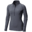 Mountain Hardwear Butterlicious Stripe Long Sleeve 1/2 Zi, Heather Inkwell, XS, 1665241420-XS