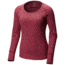 Mountain Hardwear Butterlicious Stripe Long Sleeve Crew Technical Shirts - Women's, Cranstand, Medium, 1700421623-M
