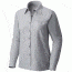 Mountain Hardwear Canyon Long Sleeve Shirt - Women's, Steam, XL, 1648531089-XL
