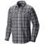 Canyon Plaid Long Sleeve Shirt - Mens-Grey Ice-X-Large