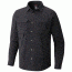 Mountain Hardwear Canyon Pro Long Sleeve Shirt - Men's, Stealth Grey, L, 1764271006-L