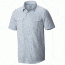 Mountain Hardwear Canyon Short Sleeve Shirt - Men's-Phoenix Blue-Medium