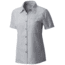 Mountain Hardwear Canyon Short Sleeve Shirt - Women's, Steam, XL 1648541089-XL