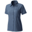 Mountain Hardwear Canyon Short Sleeve Shirt - Women's, Zinc, L 1648541492-L