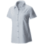 Mountain Hardwear Canyon Short Sleeve Shirt - Women's-Frosted Blue-X-Small