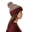 Mountain Hardwear Classic Striped Pom-Pom Beanie - Women's, Dark Umber, One Size, OL8044259-O/S
