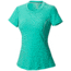 Mountain Hardwear CoolHiker Short Sleeve T - Women's-Atlantis-Small