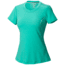 Mountain Hardwear CoolHiker Short Sleeve T - Women's-Atlantis-X-Small