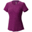 Mountain Hardwear CoolHiker Short Sleeve T - Women's-Berry Jam-Large