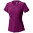 Mountain Hardwear CoolHiker Short Sleeve T - Women's-Berry Jam-Large