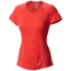 Mountain Hardwear CoolRunner Short Sleeve T - Women's-Red Hibiscus-Medium