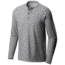 Mountain Hardwear Cragger Henley Shirt - Men's, Heather Titanium, Extra Large, 1677891046-XL