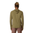 Mountain Hardwear Crater Lake Long Sleeve Hoody - Mens, Combat Green, XL, 190423038169