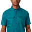 Mountain Hardwear Crystal Valley Short Sleeve Shirt - Mens, Vivid Teal, Large, 1879071345-L