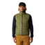 Mountain Hardwear Deloro Down Vest - Mens, Combat Green, Large, 2091971353-L