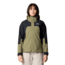 Mountain Hardwear Dry Times Hooded Jacket - Womens, Mission Olive, Black, S, 190423045839