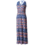 Mountain Hardwear DrySpun Perfect Printed Maxi - Women's-Bright Island Blue-X-Small
