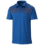 Mountain Hardwear DrySpun Stripe Short Sleeve Polo - Men's-Blue Jay-XX-Large