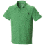 Mountain Hardwear DryTraveler Solid Short Sleeve Polo - Men's-Fuse Green-X-Large