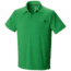 Mountain Hardwear DryTraveler Solid Short Sleeve Polo - Men's-Fuse Green-Small