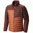 Mountain Hardwear Dynotherm Down Jacket - Men's-Dark Copper/Redwood-Medium