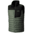 Mountain Hardwear Dynotherm Down Vest - Men's-Thunderhead Grey/Black-Medium