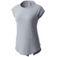 Mountain Hardwear Everyday Perfect Short Sleeve T-Shirt - Women's, Steam, XL 1781871088-XL