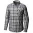Mountain Hardwear Franklin Long Sleeve Shirt Everyday Flannel - Men's, Manta Grey, Small, 1617431073-S