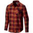Franklin Long Sleeve Shirt - Mens-Smolder Red-Small