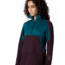 Mountain Hardwear Frostzone Hybrid 1/2 Zip Hoody - Women's, Large, Dive, OL8023468-L