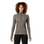 Mountain Hardwear Ghee Long Sleeve 1/4 Zip - Womens, Shark Heather, Extra Large, 1851711014-Shark Heather-XL