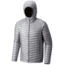 Mountain Hardwear Ghost Whisperer Hooded Down Jacket - Men's, Grey Ice, XL, 1560921064-XL