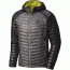 Mountain Hardwear Ghost Whisperer Hooded Down Jacket - Men's-Manta Grey-Small