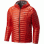 Mountain Hardwear Ghost Whisperer Hooded Down Jacket - Men's-State Orange-Small