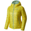 Mountain Hardwear Ghost Whisperer Hooded Down Jacket - Women's-Lemon Twist-Large