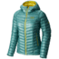 Mountain Hardwear Ghost Whisperer Hooded Down Jacket - Women's-Spruce Blue-Large